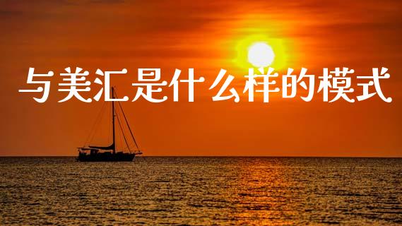 与美汇是什么样的模式_https://m.qdlswl.com_恒生指数直播喊单_第1张