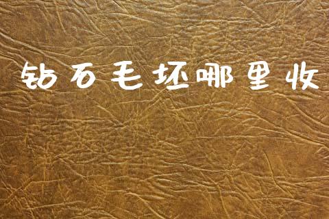 钻石毛坯哪里收_https://m.qdlswl.com_纳指直播_第1张