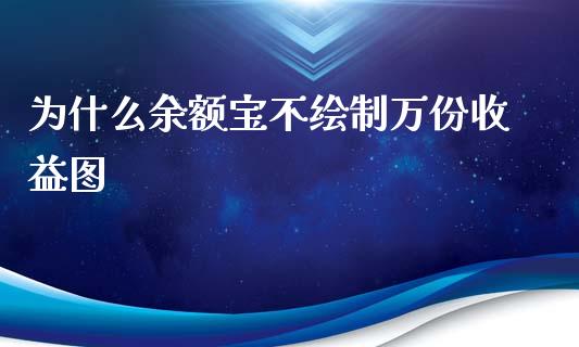 为什么余额宝不绘制万份收益图_https://m.qdlswl.com_纳指直播_第1张