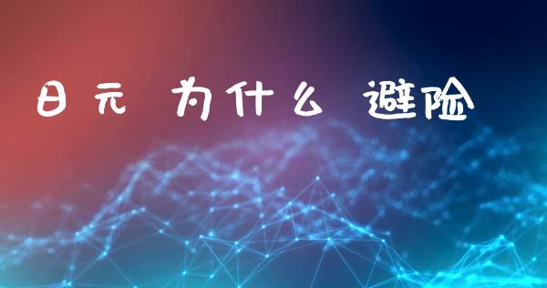 日元 为什么 避险_https://m.qdlswl.com_纳指直播_第1张