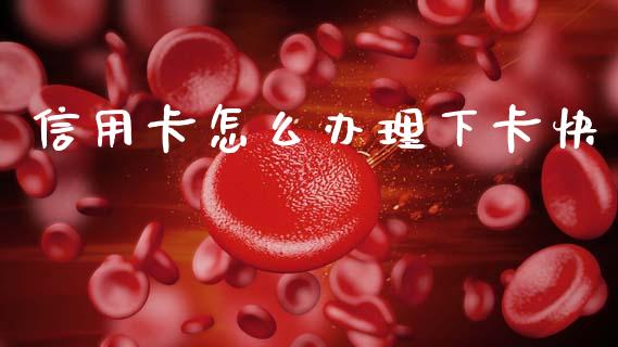 信用卡怎么办理下卡快_https://m.qdlswl.com_恒指德指直播室_第1张