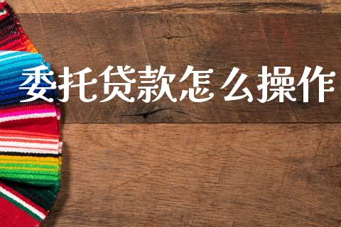 委托贷款怎么操作_https://m.qdlswl.com_纳指直播_第1张