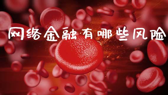 网络金融有哪些风险_https://m.qdlswl.com_恒指德指直播室_第1张