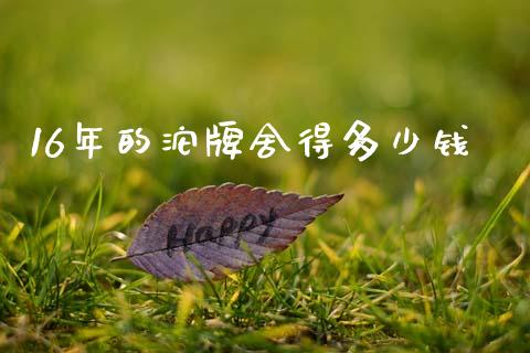 16年的沱牌舍得多少钱_https://m.qdlswl.com_恒指德指直播室_第1张
