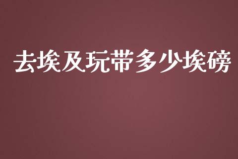 去埃及玩带多少埃磅_https://m.qdlswl.com_恒生指数直播喊单_第1张