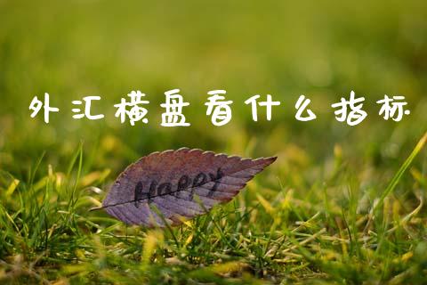 外汇横盘看什么指标_https://m.qdlswl.com_纳指直播_第1张