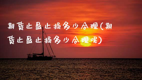 期货止盈止损多少合理(期货止盈止损多少合理呢)_https://m.qdlswl.com_恒生指数直播喊单_第1张