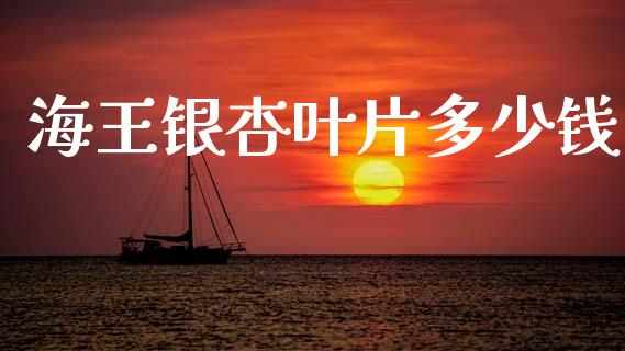 海王银杏叶片多少钱_https://m.qdlswl.com_恒生指数直播喊单_第1张