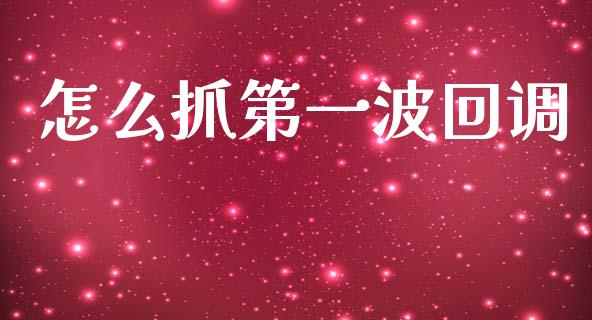 怎么抓第一波回调_https://m.qdlswl.com_恒生指数直播喊单_第1张