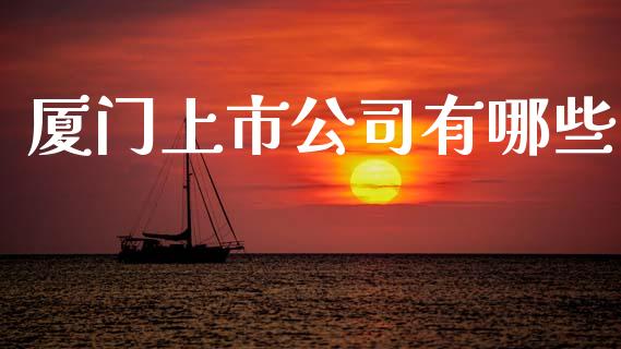 厦门上市公司有哪些_https://m.qdlswl.com_恒指在线直播间_第1张