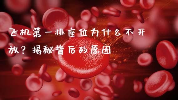 飞机第一排座位为什么不开放？揭秘背后的原因_https://m.qdlswl.com_恒指在线直播间_第1张