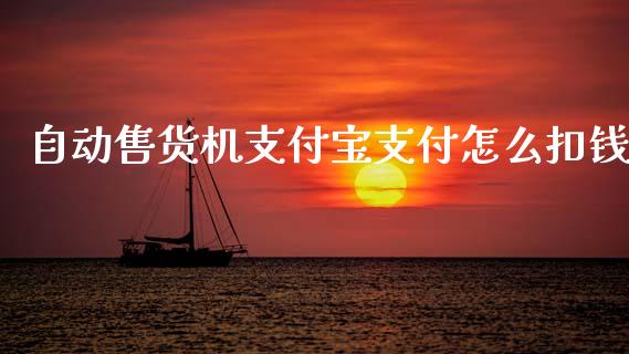 自动售货机支付宝支付怎么扣钱_https://m.qdlswl.com_恒生指数直播喊单_第1张