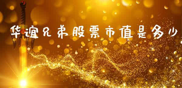 华谊兄弟股票市值是多少_https://m.qdlswl.com_恒指在线直播间_第1张