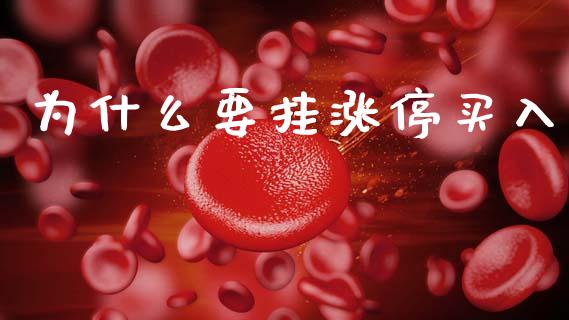 为什么要挂涨停买入_https://m.qdlswl.com_恒指在线直播间_第1张