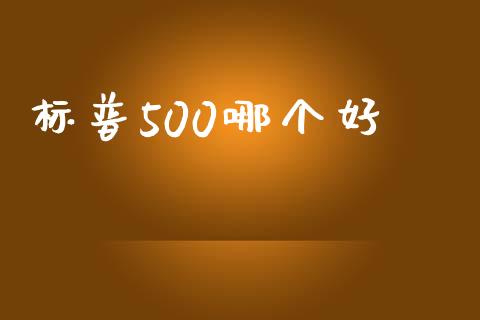 标普500哪个好_https://m.qdlswl.com_恒生指数直播喊单_第1张