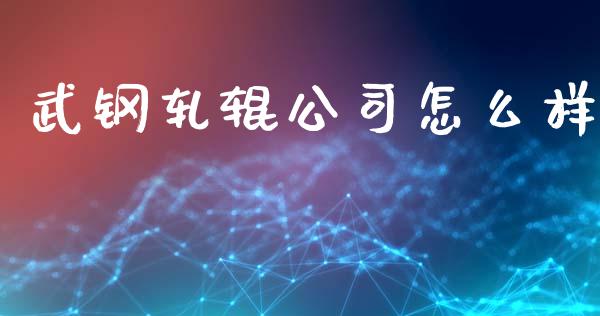 武钢轧辊公司怎么样_https://m.qdlswl.com_恒指德指直播室_第1张