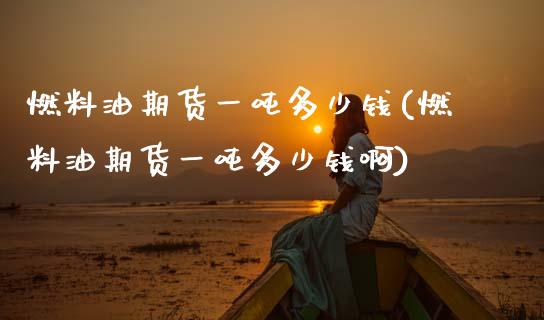 燃料油期货一吨多少钱(燃料油期货一吨多少钱啊)_https://m.qdlswl.com_恒指在线直播间_第1张