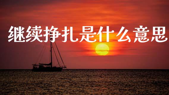 继续挣扎是什么意思_https://m.qdlswl.com_恒指在线直播间_第1张