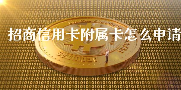 招商信用卡附属卡怎么申请_https://m.qdlswl.com_纳指直播_第1张