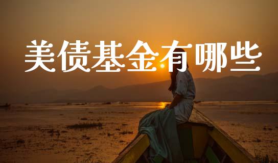 美债基金有哪些_https://m.qdlswl.com_恒指在线直播间_第1张