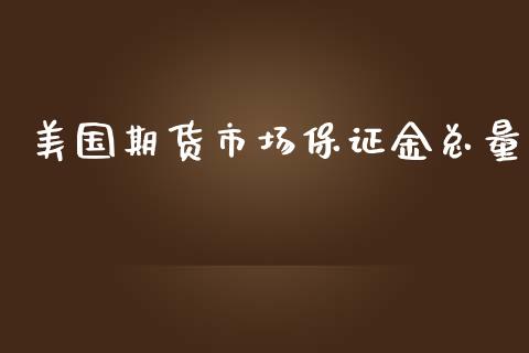 美国期货市场保证金总量_https://m.qdlswl.com_恒生指数直播喊单_第1张