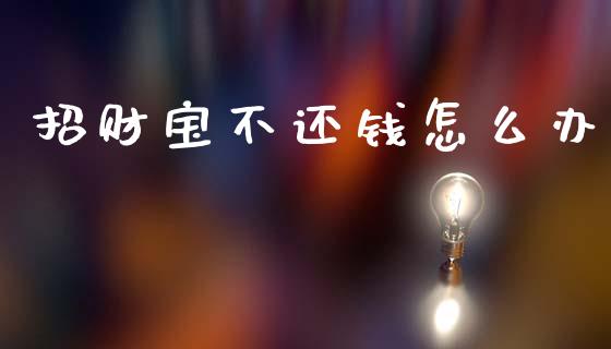 招财宝不还钱怎么办_https://m.qdlswl.com_恒生指数直播喊单_第1张