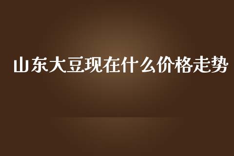 山东大豆现在什么价格走势_https://m.qdlswl.com_恒指德指直播室_第1张