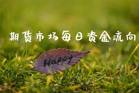 期货市场每日资金流向_https://m.qdlswl.com_恒生指数直播喊单_第1张