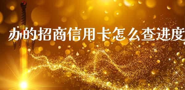 办的招商信用卡怎么查进度_https://m.qdlswl.com_恒指在线直播间_第1张