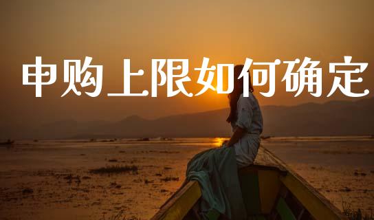 申购上限如何确定_https://m.qdlswl.com_恒生指数直播喊单_第1张