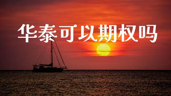 华泰可以期权吗_https://m.qdlswl.com_纳指直播_第1张