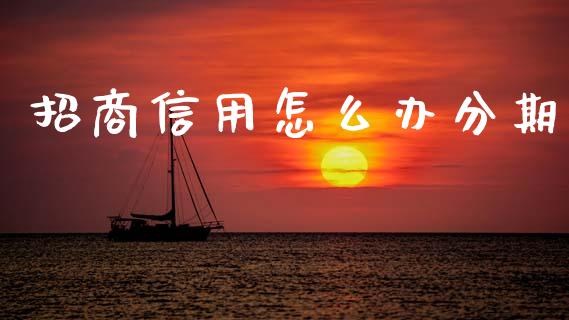 招商信用怎么办分期_https://m.qdlswl.com_纳指直播_第1张