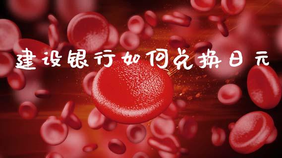 建设银行如何兑换日元_https://m.qdlswl.com_恒生指数直播喊单_第1张