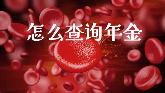 怎么查询年金_https://m.qdlswl.com_恒指在线直播间_第1张