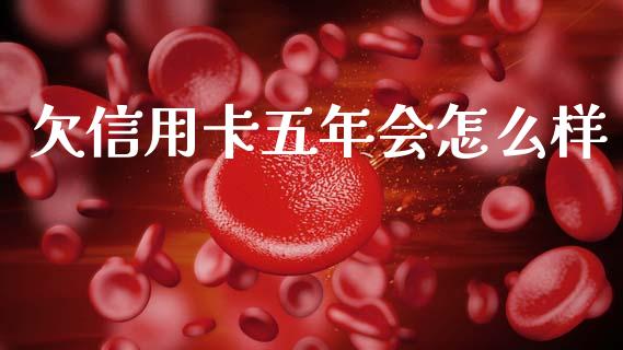 欠信用卡五年会怎么样_https://m.qdlswl.com_恒生指数直播喊单_第1张