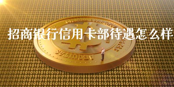 招商银行信用卡部待遇怎么样_https://m.qdlswl.com_恒生指数直播喊单_第1张