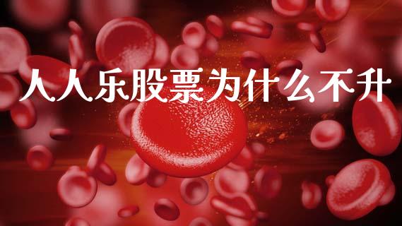 人人乐股票为什么不升_https://m.qdlswl.com_纳指直播_第1张