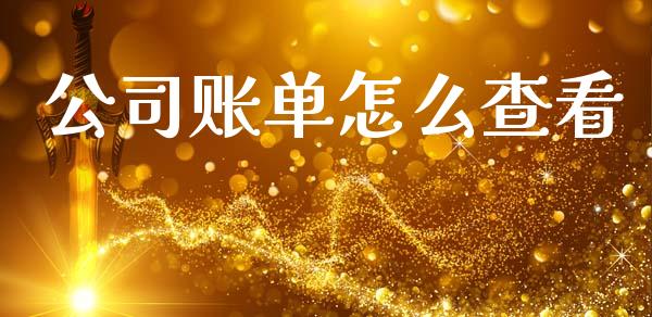公司账单怎么查看_https://m.qdlswl.com_恒生指数直播喊单_第1张