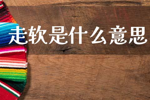 走软是什么意思_https://m.qdlswl.com_恒生指数直播喊单_第1张