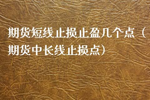 期货短线止损止盈几个点（期货中长线止损点）_https://m.qdlswl.com_纳指直播_第1张