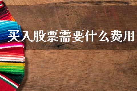 买入股票需要什么费用_https://m.qdlswl.com_恒指德指直播室_第1张