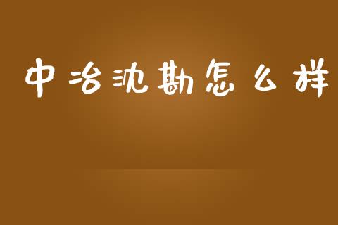 中冶沈勘怎么样_https://m.qdlswl.com_恒指德指直播室_第1张