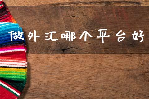 做外汇哪个平台好_https://m.qdlswl.com_恒生指数直播喊单_第1张