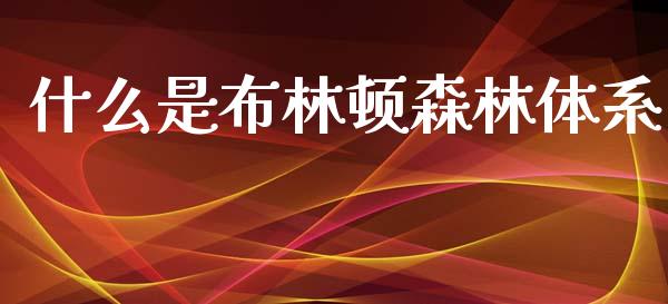 什么是布林顿森林体系_https://m.qdlswl.com_恒指德指直播室_第1张