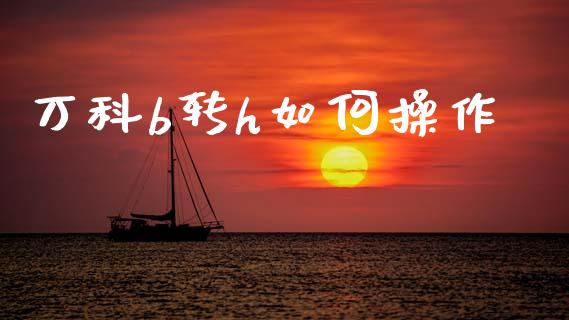 万科b转h如何操作_https://m.qdlswl.com_恒指德指直播室_第1张