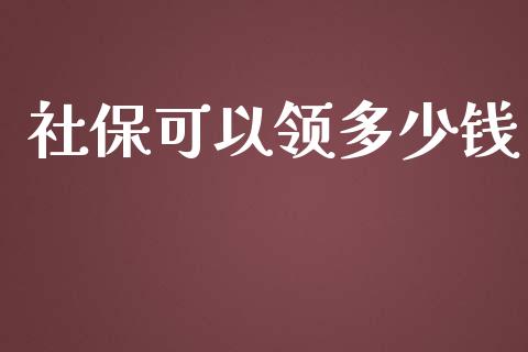 社保可以领多少钱_https://m.qdlswl.com_恒指在线直播间_第1张