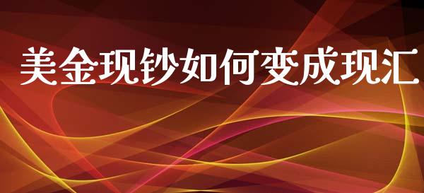 美金现钞如何变成现汇_https://m.qdlswl.com_恒生指数直播喊单_第1张