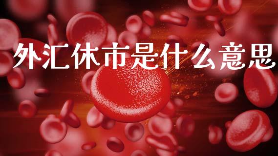 外汇休市是什么意思_https://m.qdlswl.com_纳指直播_第1张
