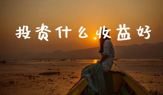 投资什么收益好_https://m.qdlswl.com_恒生指数直播喊单_第1张