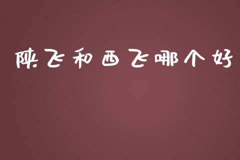陕飞和西飞哪个好_https://m.qdlswl.com_纳指直播_第1张